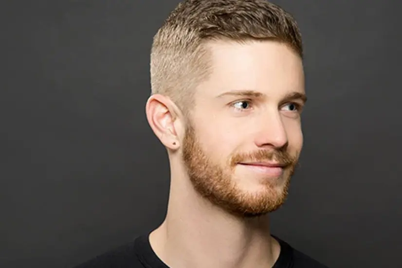 gaya rambut crew cut