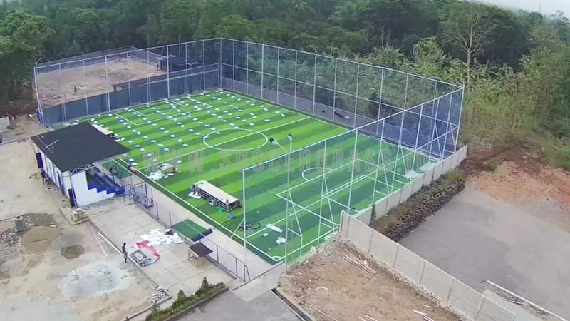 luas tanah untuk Usaha Lapangan Mini Soccer